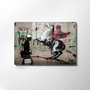 Wallity Cuadro Decorativo de Vidrio Templado Multicolor 70 x 100 cm